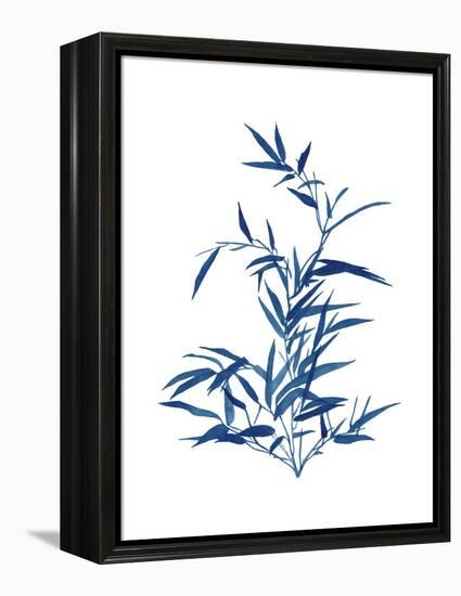 Indigo Botanica II-Naomi McCavitt-Framed Stretched Canvas