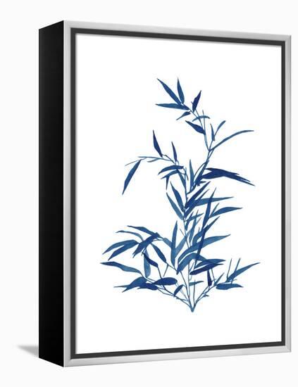 Indigo Botanica II-Naomi McCavitt-Framed Stretched Canvas