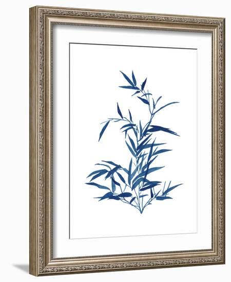 Indigo Botanica II-Naomi McCavitt-Framed Art Print