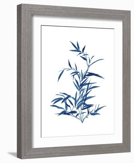 Indigo Botanica II-Naomi McCavitt-Framed Art Print