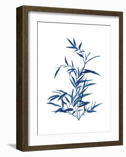 Indigo Botanica II-Naomi McCavitt-Framed Art Print