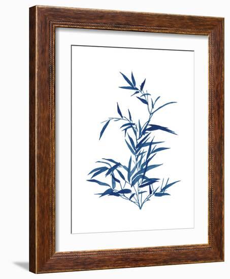 Indigo Botanica II-Naomi McCavitt-Framed Art Print