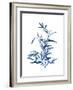 Indigo Botanica II-Naomi McCavitt-Framed Art Print