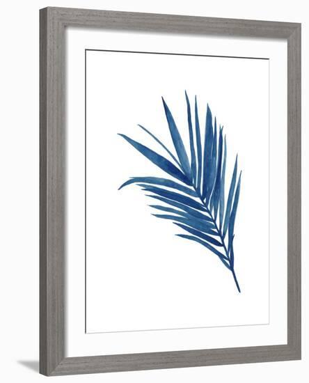 Indigo Botanica III-Naomi McCavitt-Framed Art Print