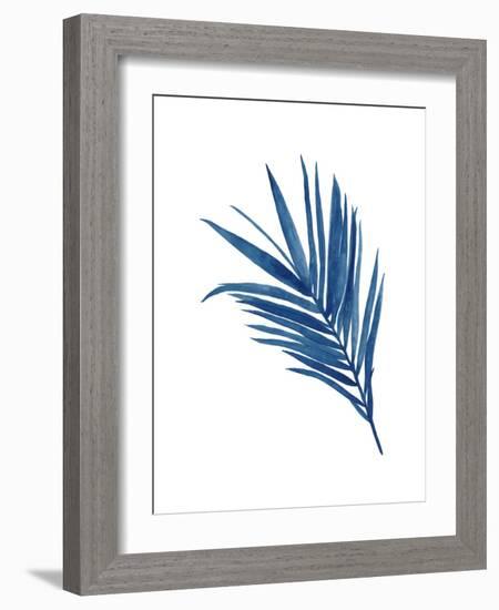 Indigo Botanica III-Naomi McCavitt-Framed Art Print