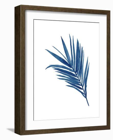 Indigo Botanica III-Naomi McCavitt-Framed Art Print