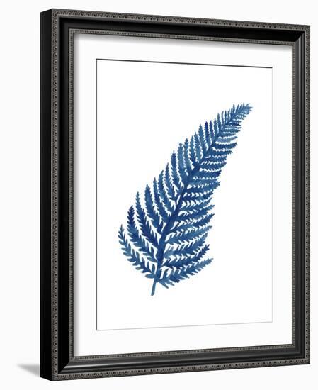 Indigo Botanica IV-Naomi McCavitt-Framed Art Print