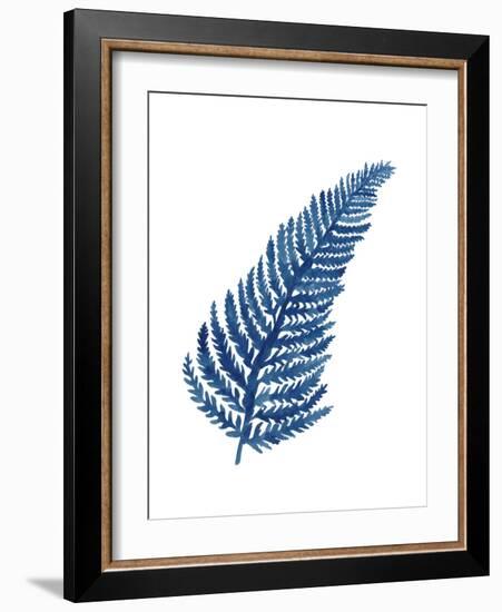 Indigo Botanica IV-Naomi McCavitt-Framed Premium Giclee Print