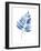 Indigo Botanical 2-Jean Plout-Framed Giclee Print