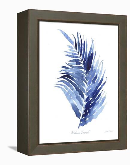 Indigo Botanical 7-Jean Plout-Framed Premier Image Canvas