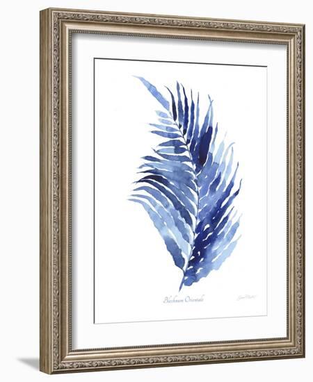 Indigo Botanical 7-Jean Plout-Framed Giclee Print