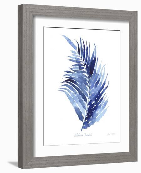 Indigo Botanical 7-Jean Plout-Framed Giclee Print