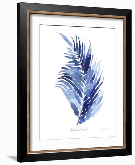 Indigo Botanical 7-Jean Plout-Framed Giclee Print