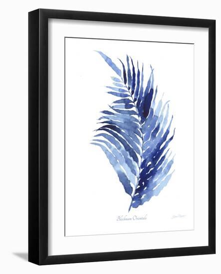 Indigo Botanical 7-Jean Plout-Framed Giclee Print