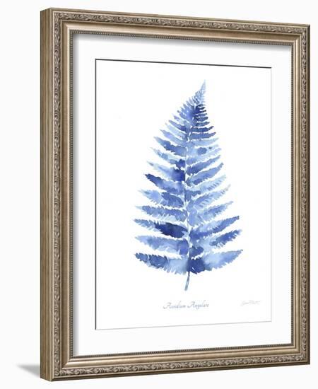 Indigo Botanical 8-Jean Plout-Framed Giclee Print