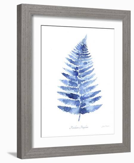 Indigo Botanical 8-Jean Plout-Framed Giclee Print