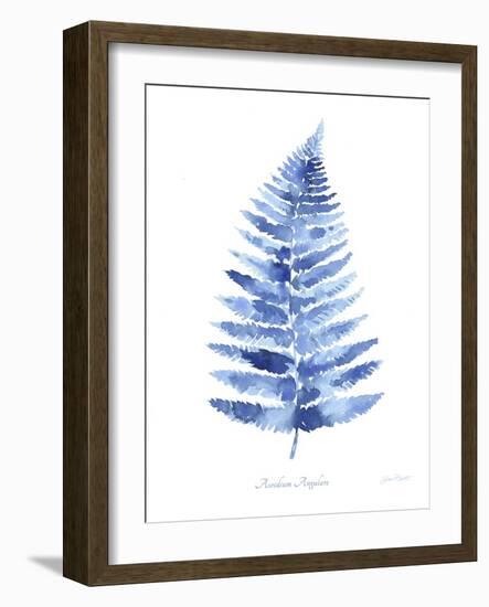 Indigo Botanical 8-Jean Plout-Framed Giclee Print