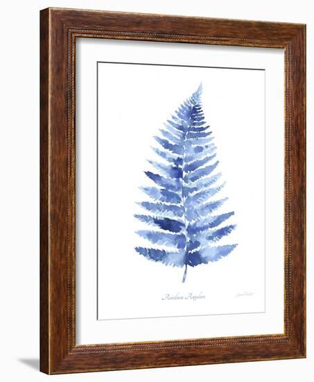 Indigo Botanical 8-Jean Plout-Framed Giclee Print