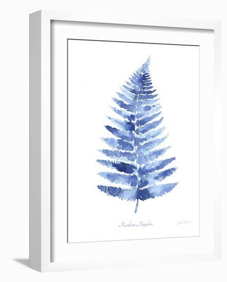 Indigo Botanical 8-Jean Plout-Framed Giclee Print