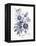 Indigo Botanical I-Gwendolyn Babbitt-Framed Stretched Canvas