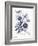 Indigo Botanical I-Gwendolyn Babbitt-Framed Art Print