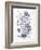 Indigo Botanical II-Gwendolyn Babbitt-Framed Art Print