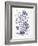 Indigo Botanical II-Gwendolyn Babbitt-Framed Art Print