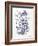 Indigo Botanical II-Gwendolyn Babbitt-Framed Art Print