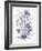 Indigo Botanical II-Gwendolyn Babbitt-Framed Art Print