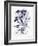 Indigo Botanical III-Gwendolyn Babbitt-Framed Art Print