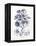 Indigo Botanical IV-Gwendolyn Babbitt-Framed Stretched Canvas