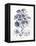 Indigo Botanical IV-Gwendolyn Babbitt-Framed Stretched Canvas