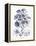 Indigo Botanical IV-Gwendolyn Babbitt-Framed Stretched Canvas