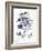 Indigo Botanical IV-Gwendolyn Babbitt-Framed Art Print