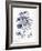 Indigo Botanical IV-Gwendolyn Babbitt-Framed Art Print