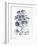 Indigo Botanical IV-Gwendolyn Babbitt-Framed Art Print