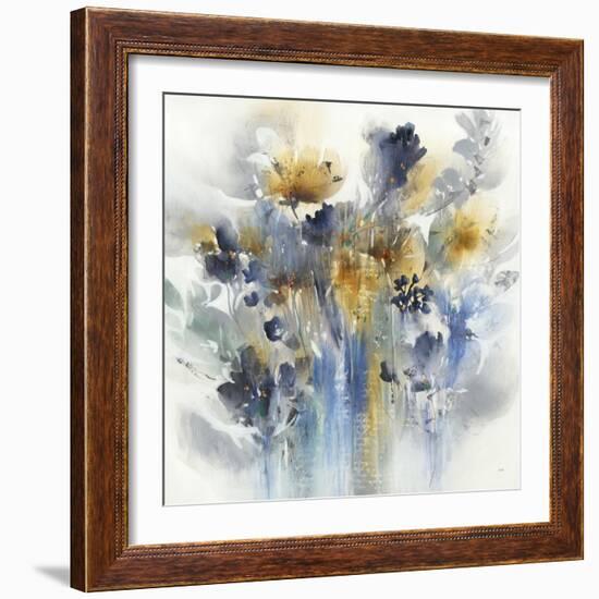 Indigo Botanical-K. Nari-Framed Premium Giclee Print