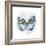 Indigo Butterfly I-Edward Selkirk-Framed Art Print
