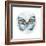 Indigo Butterfly I-Edward Selkirk-Framed Art Print