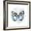 Indigo Butterfly I-Edward Selkirk-Framed Art Print