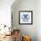 Indigo Chintz II-Melissa Wang-Framed Art Print displayed on a wall