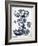 Indigo Column A-Gwendolyn Babbitt-Framed Art Print