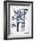 Indigo Column B-Gwendolyn Babbitt-Framed Art Print