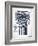 Indigo Column C-Gwendolyn Babbitt-Framed Art Print