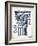 Indigo Column C-Gwendolyn Babbitt-Framed Art Print