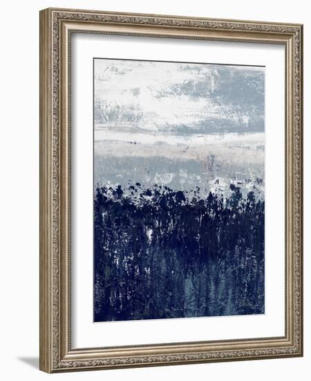 Indigo Contemporary II-Patricia Pinto-Framed Art Print