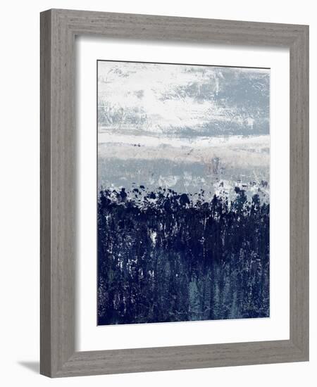 Indigo Contemporary II-Patricia Pinto-Framed Art Print