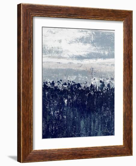 Indigo Contemporary II-Patricia Pinto-Framed Art Print