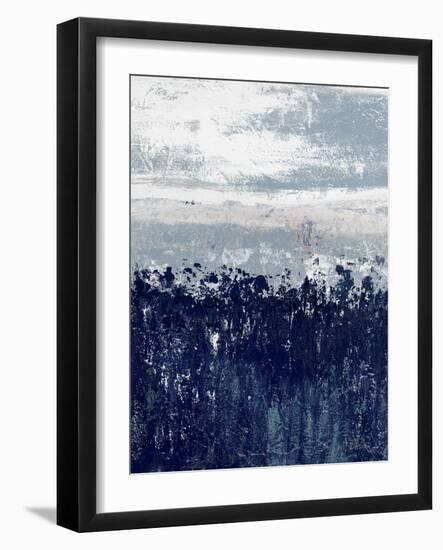 Indigo Contemporary II-Patricia Pinto-Framed Art Print