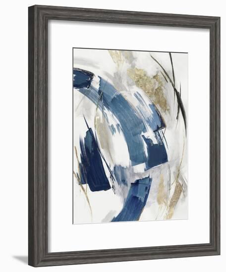 Indigo Crescent II-PI Studio-Framed Art Print